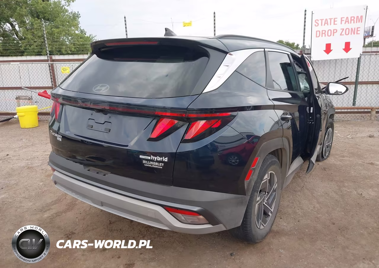 2025 Hyundai Tucson Hybrid Blue VIN:KM8JBDD18SU290777 - 4