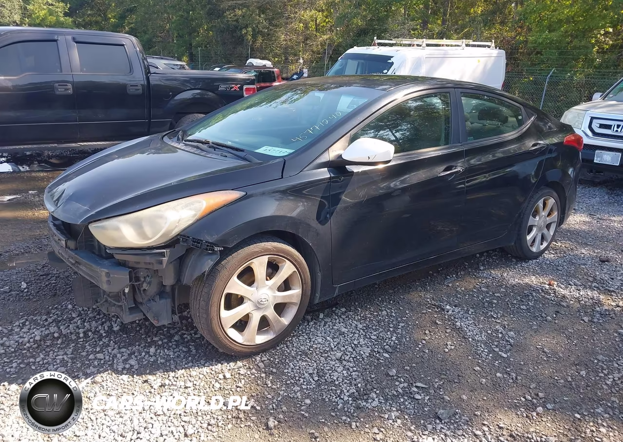 2011 Hyundai Elantra Limited (Ulsan Plant) VIN:KMHDH4AE1BU092593 - 2