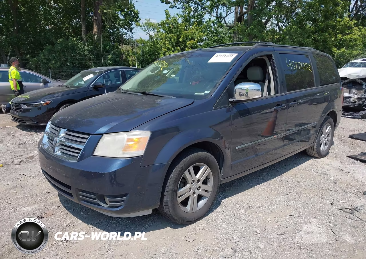 2008 Dodge Grand Caravan Sxt VIN:2D8HN54X08R125303 - 2