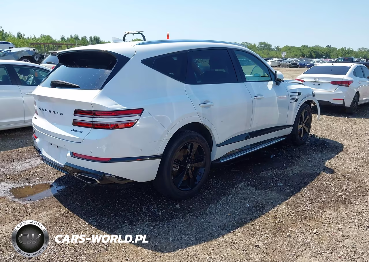2021 Genesis Gv80 3.5T Awd Advanced VIN:KMUHCESC9MU053757 - 4