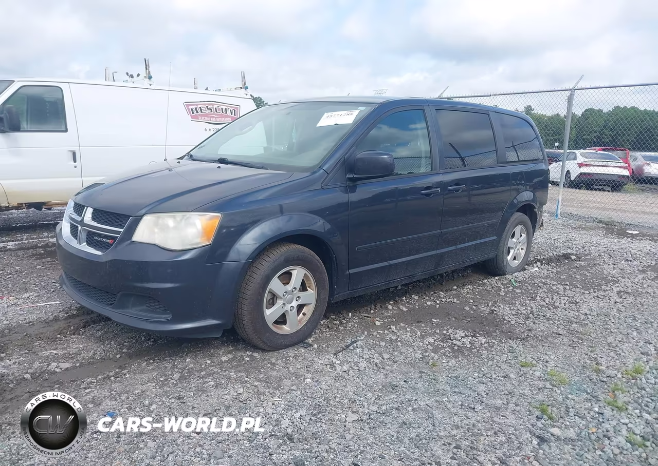 2013 Dodge Grand Caravan Sxt VIN:2C4RDGCGXDR590636 - 2