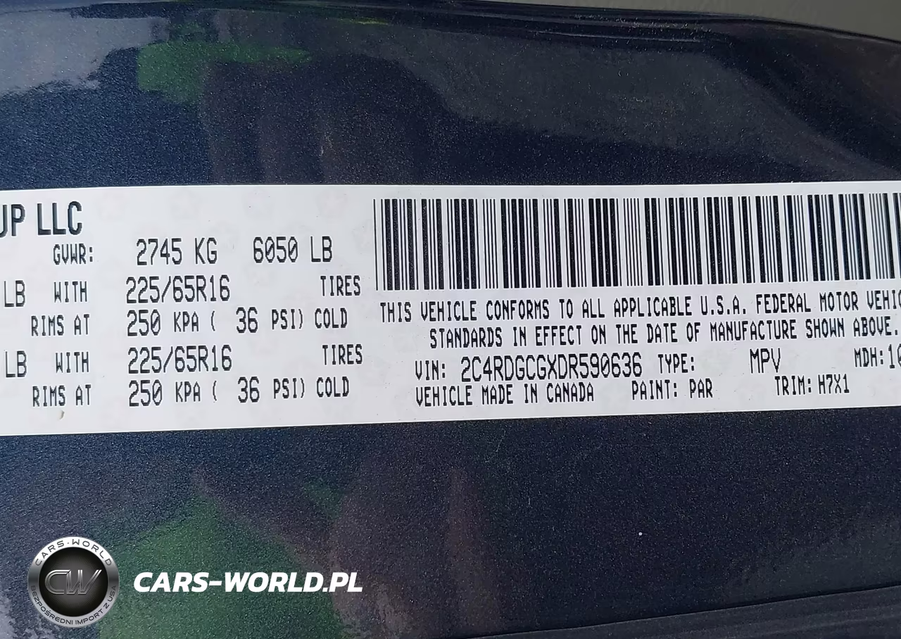 2013 Dodge Grand Caravan Sxt VIN:2C4RDGCGXDR590636 - 9