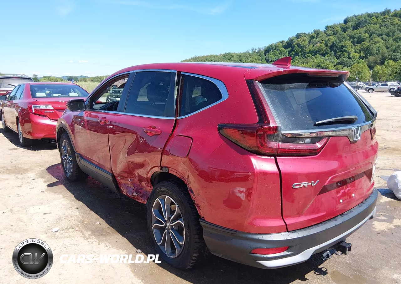 2022 Honda Cr-V Awd Ex VIN:5J6RW2H54NL002352 - 3