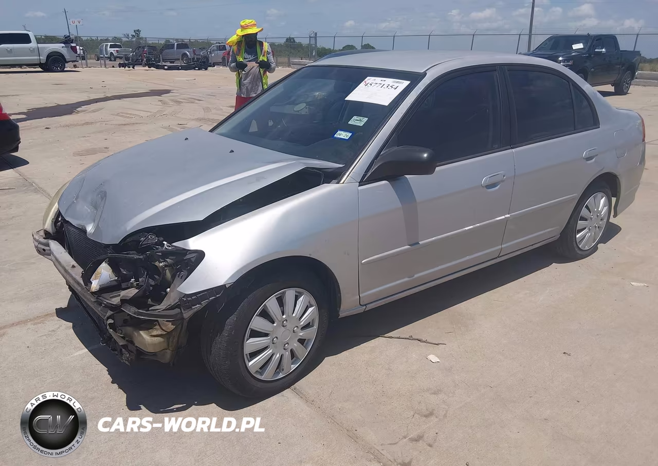 2005 Honda Civic Lx VIN:2HGES16515H589203 - 2