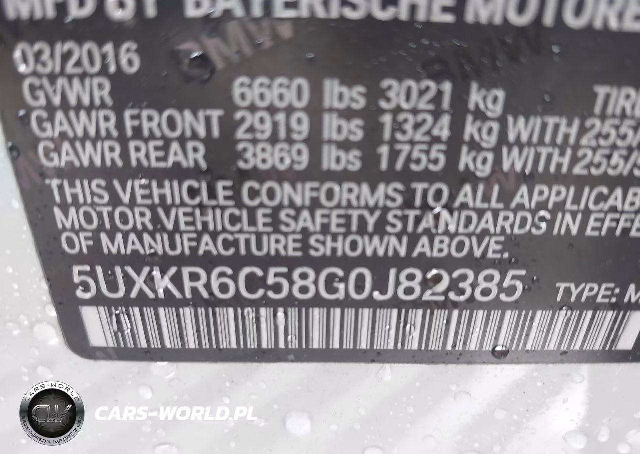 2016 BMW X5 xDrive50I VIN:5UXKR6C58G0J82385 - 9