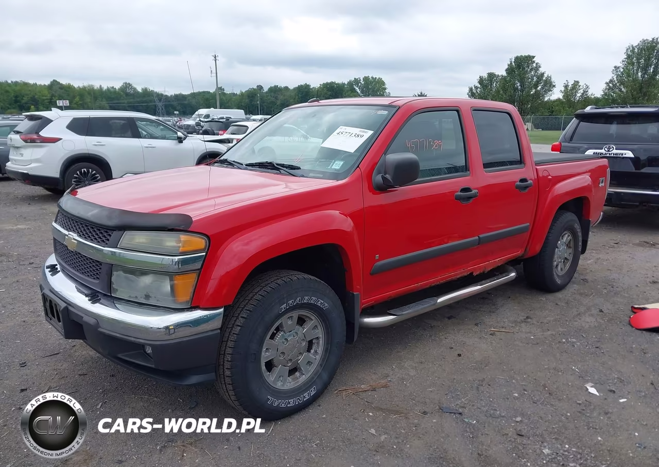 2008 Chevrolet Colorado Lt VIN:1GCDT13E688129363 - 2