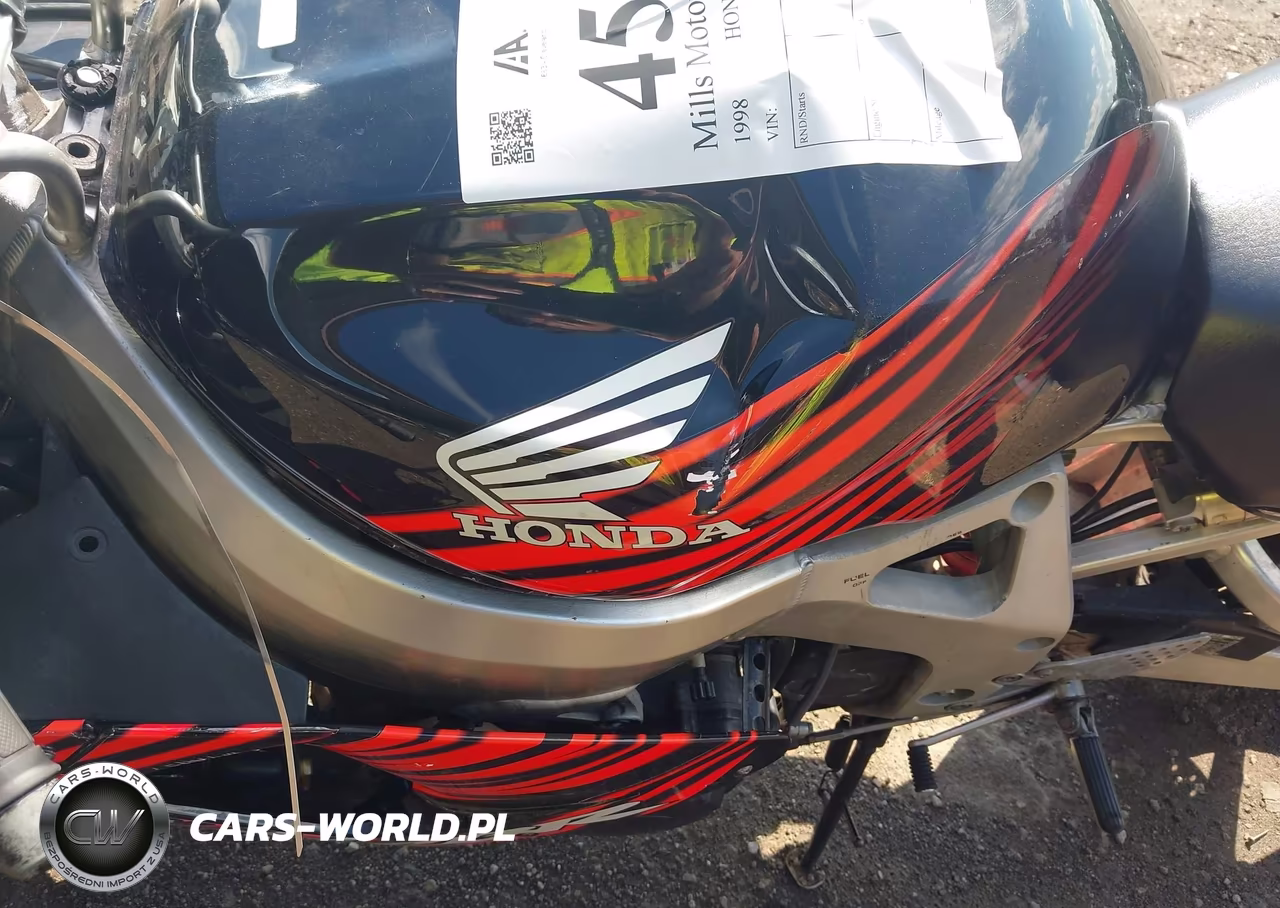 1998 Honda Cbr900 VIN:JH2SC3305WM202354 - 6