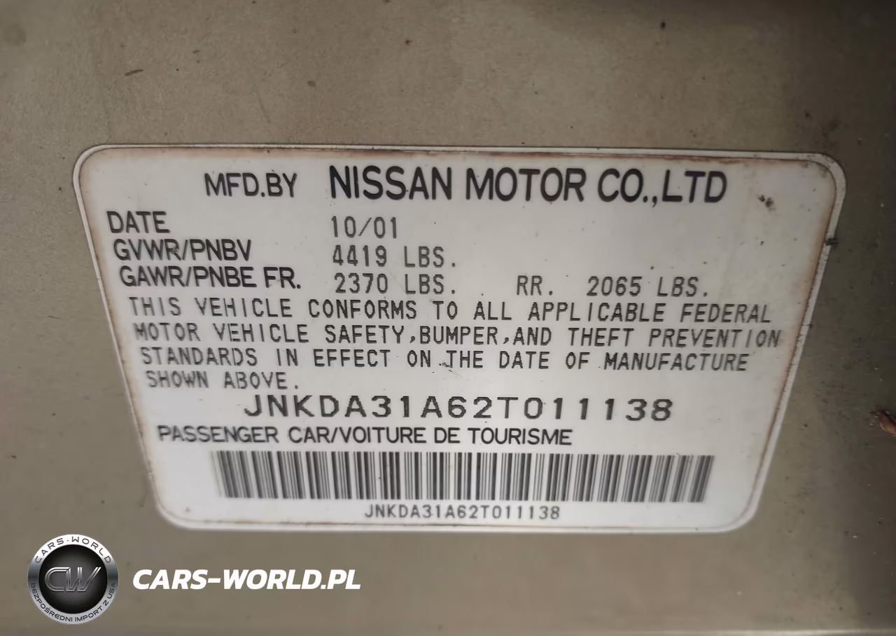 2002 Infiniti I35 Luxury VIN:JNKDA31A62T011138 - 9
