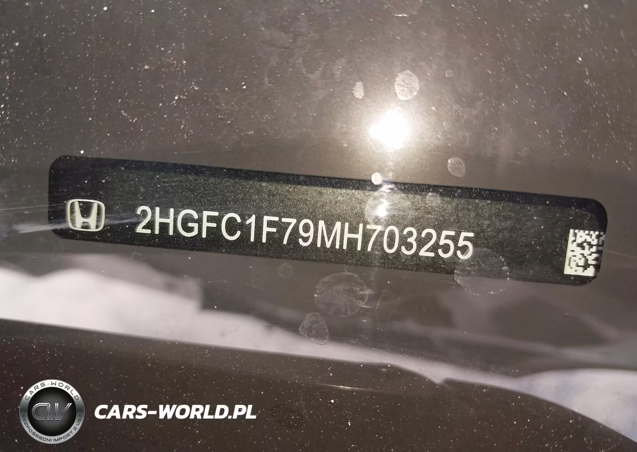 2021 Honda Civic Ex-L VIN:2HGFC1F79MH703255 - 14