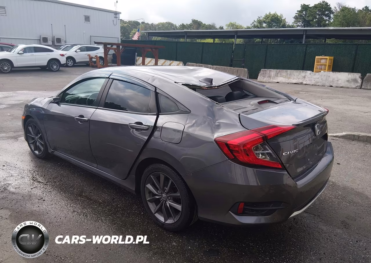 2021 Honda Civic Ex-L VIN:2HGFC1F79MH703255 - 3