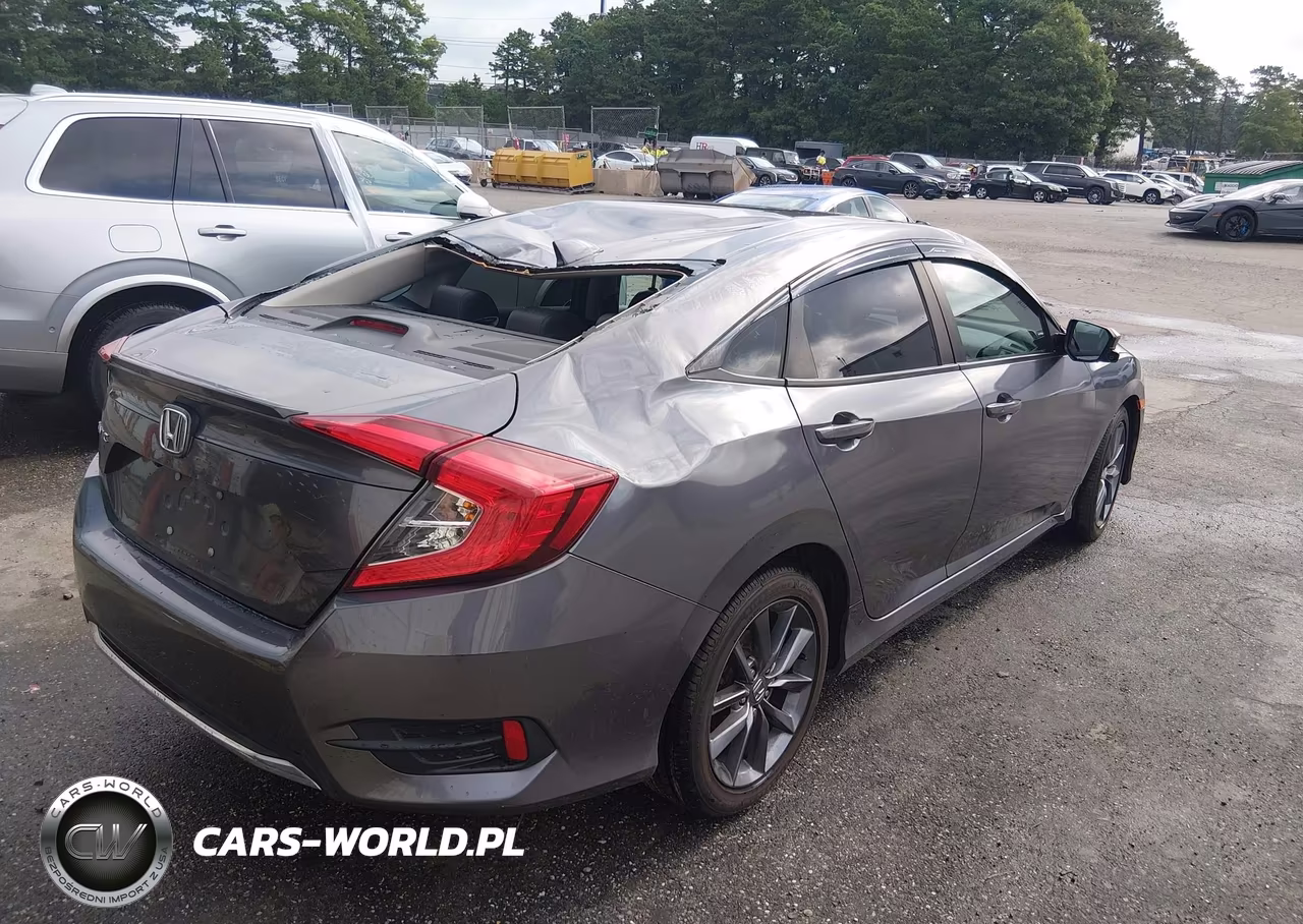 2021 Honda Civic Ex-L VIN:2HGFC1F79MH703255 - 4