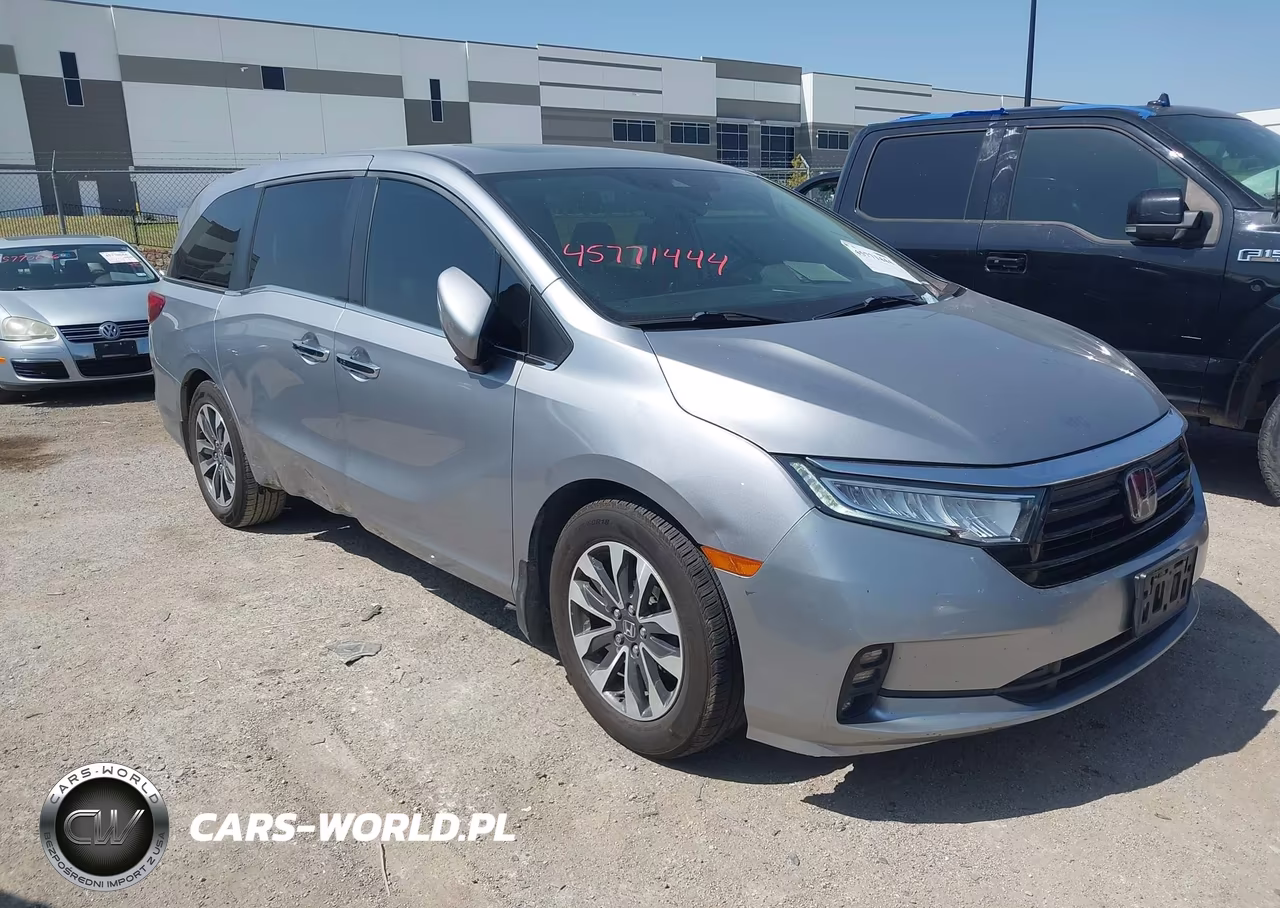 2022 Honda Odyssey Ex-L VIN:5FNRL6H76NB028493 - 1