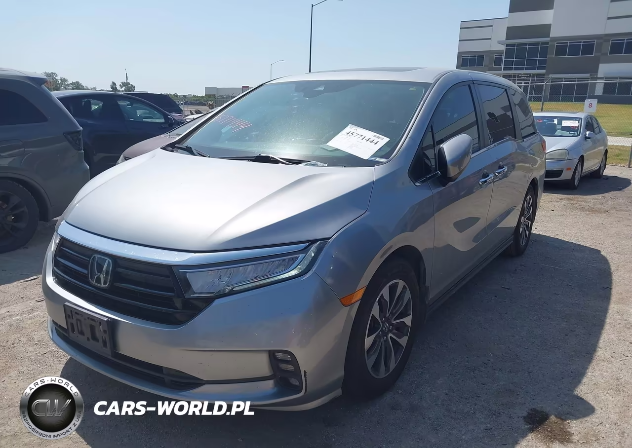 2022 Honda Odyssey Ex-L VIN:5FNRL6H76NB028493 - 2