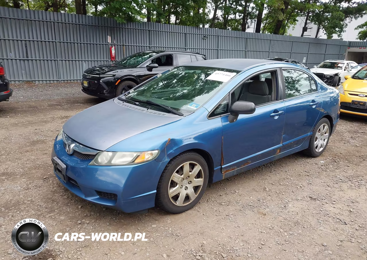 2010 Honda Civic Lx VIN:2HGFA1F56AH500789 - 2