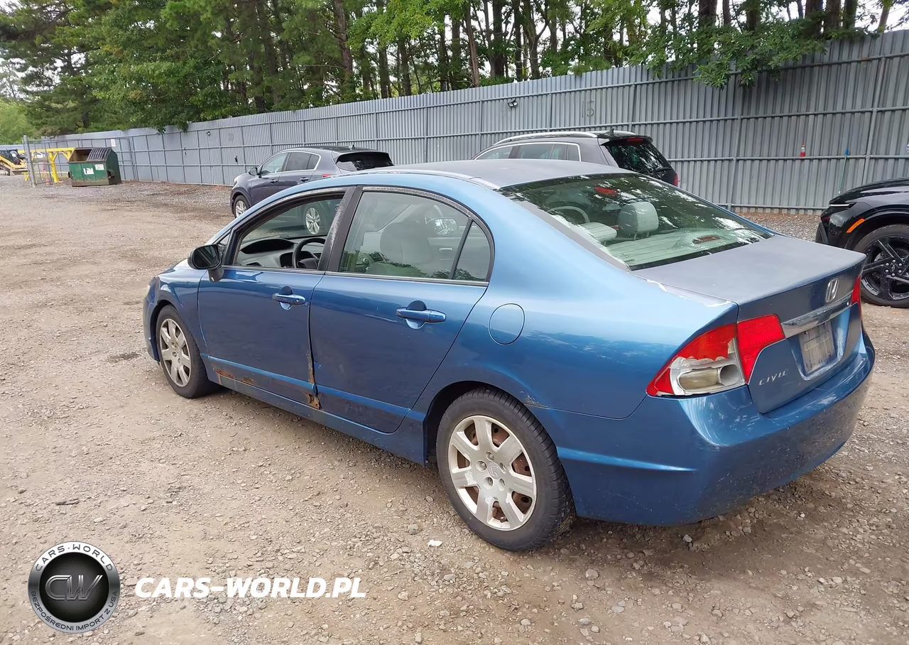 2010 Honda Civic Lx VIN:2HGFA1F56AH500789 - 3