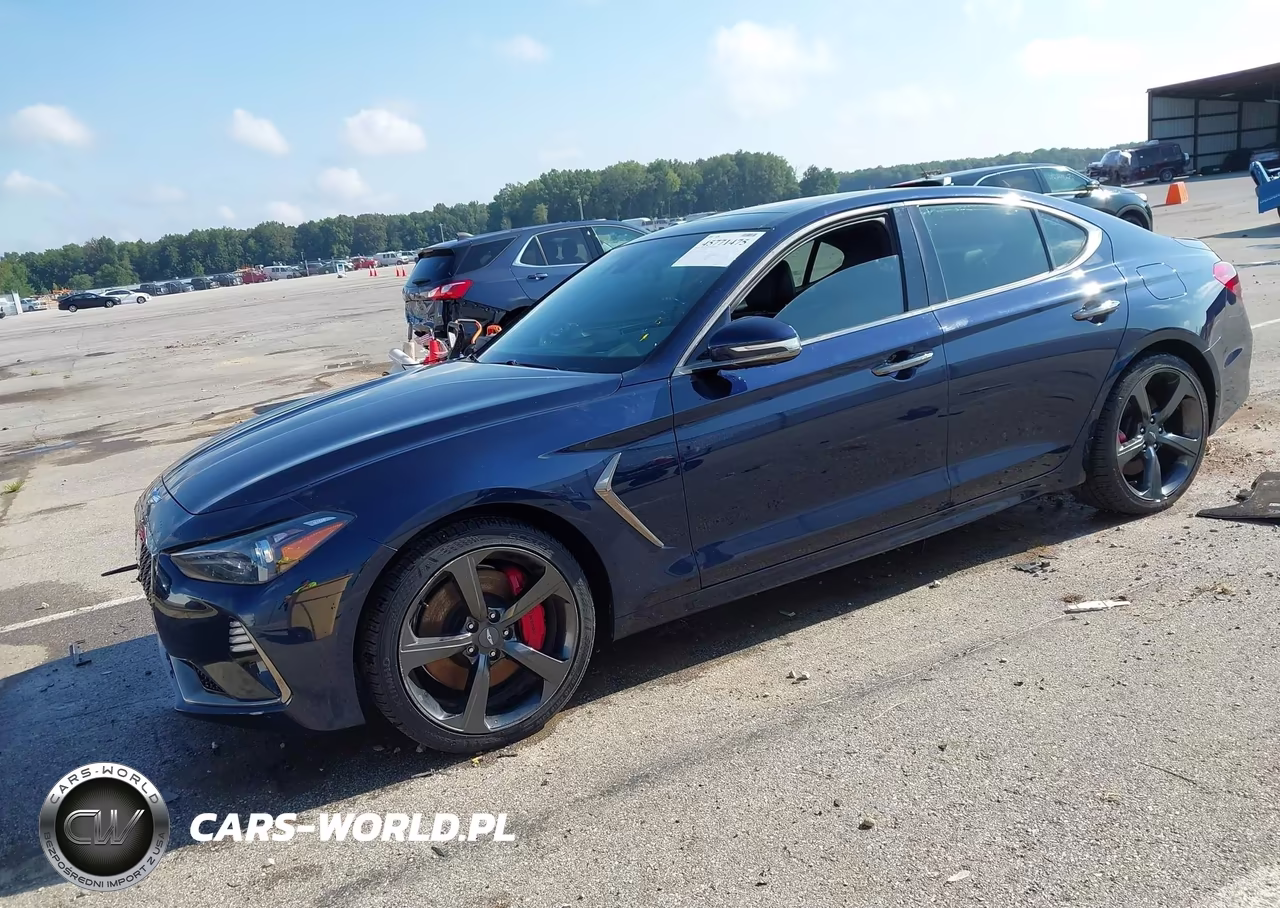 2019 Genesis G70 VIN:KMTG34LE4KU027347 - 2