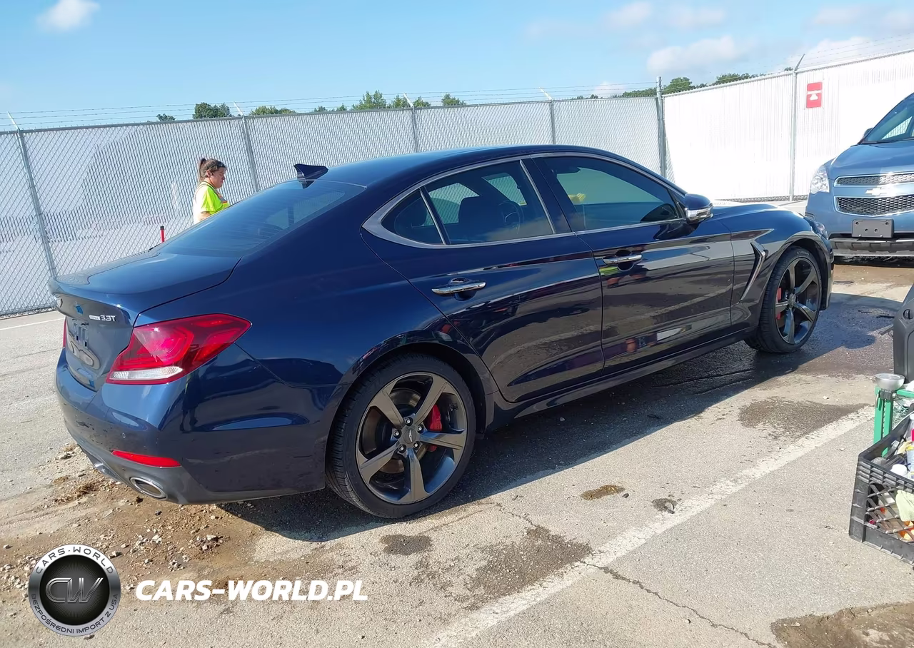 2019 Genesis G70 VIN:KMTG34LE4KU027347 - 4