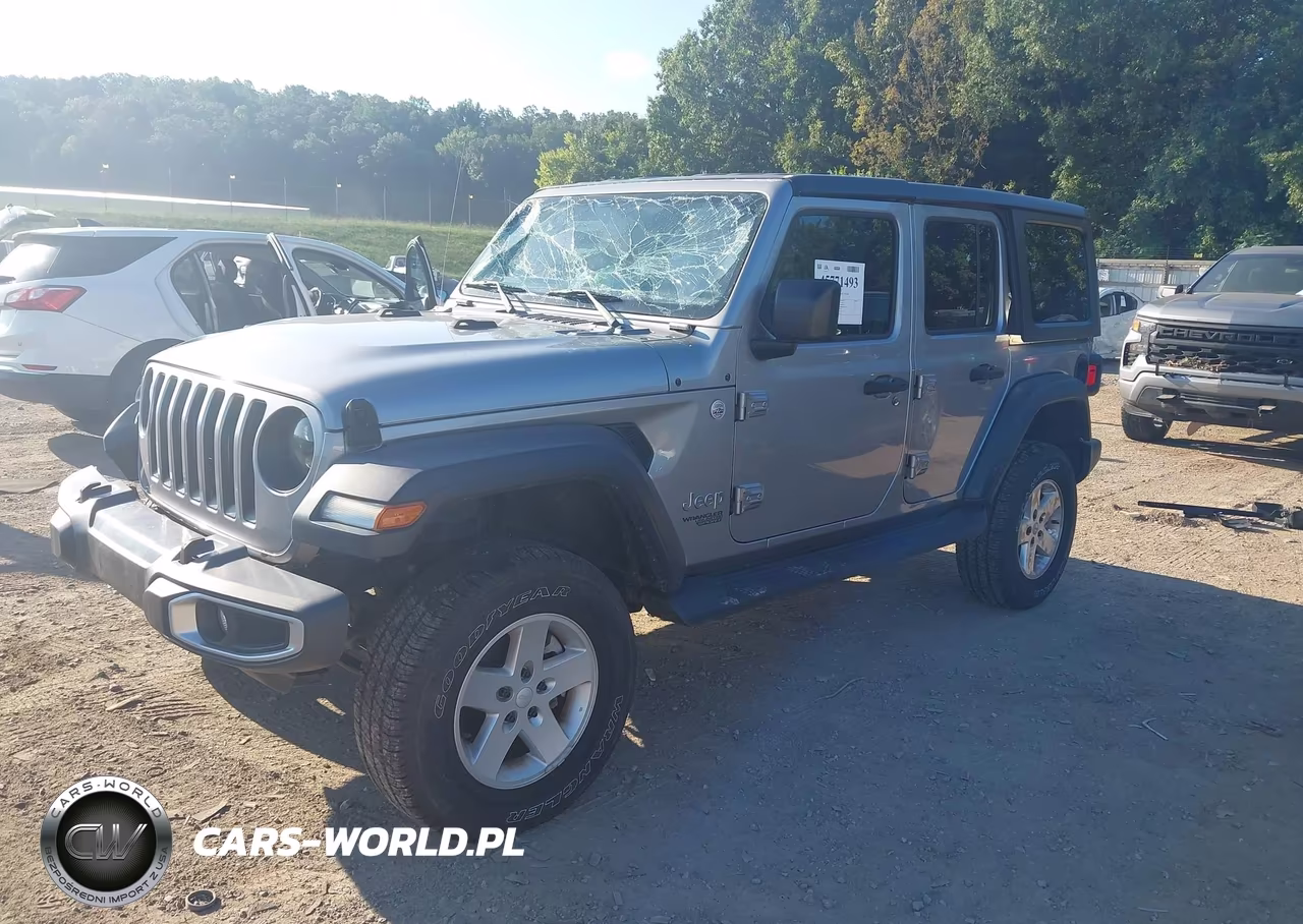 2018 Jeep Wrangler Unlimited Sport S 4X4 VIN:1C4HJXDG8JW177832 - 2