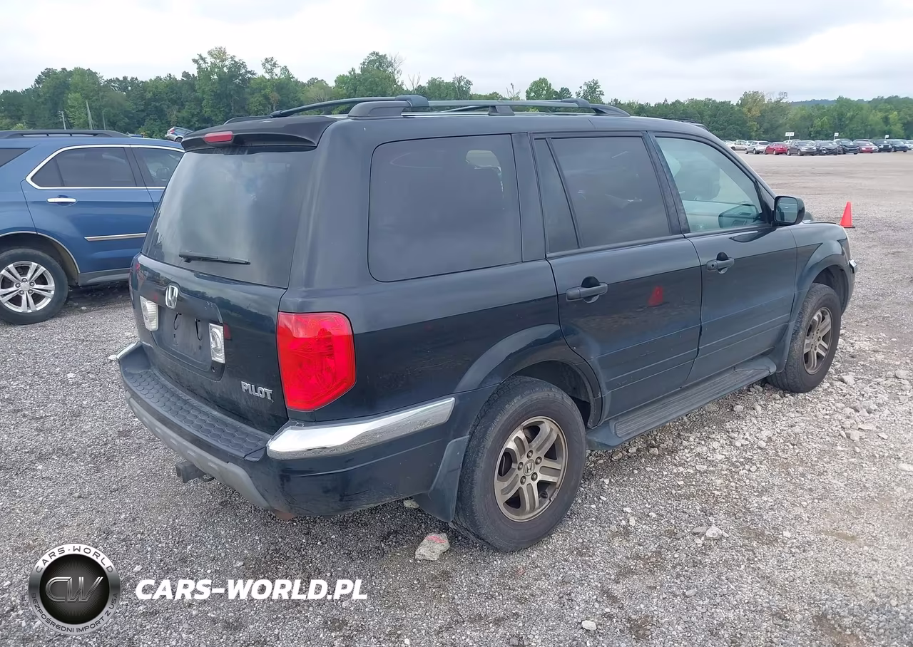 2003 Honda Pilot Ex-L VIN:2HKYF18633H532219 - 4