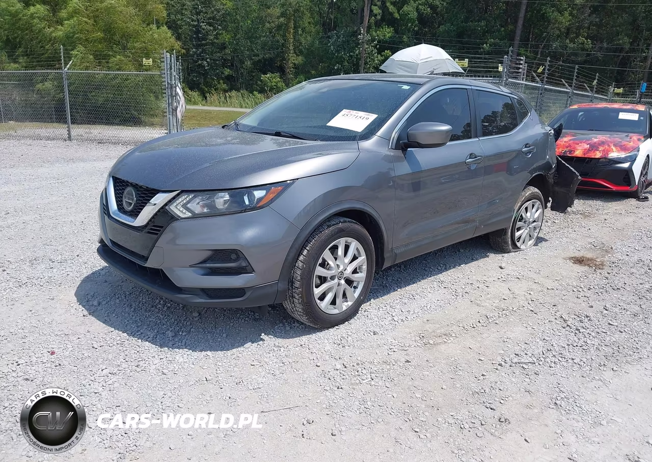 2021 Nissan Rogue Sport S Fwd Xtronic Cvt VIN:JN1BJ1AV9MW303306 - 2