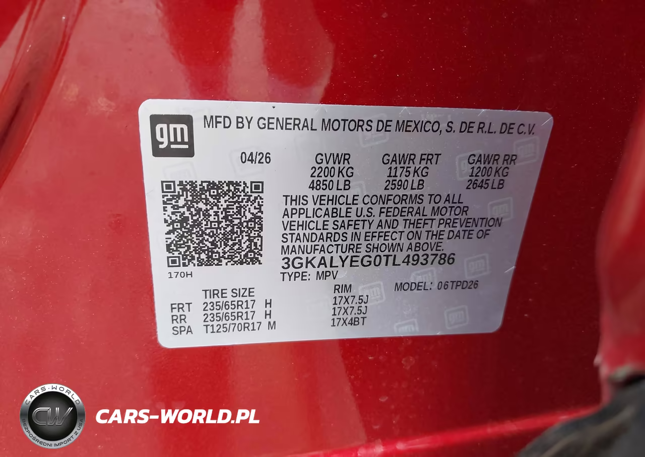 2026 GMC Terrain Awd At4 VIN:3GKALYEG0TL493786 - 9