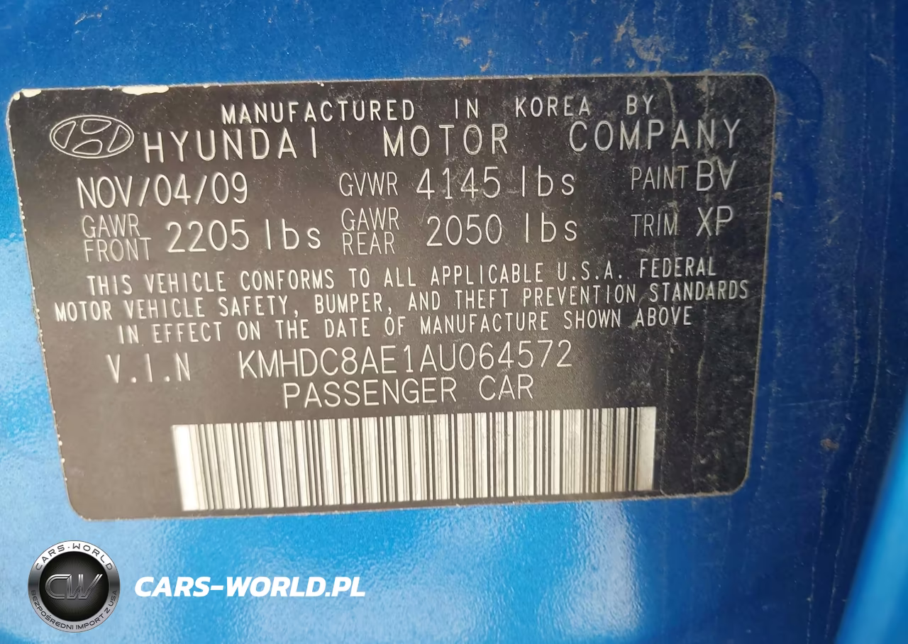 2010 Hyundai Elantra Touring Se VIN:KMHDC8AE1AU064572 - 9