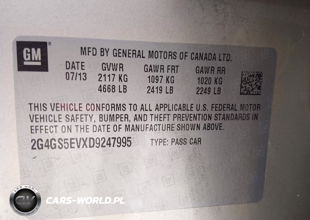 2013 Buick Regal Turbo - Premium 1 VIN:2G4GS5EVXD9247995 - 9