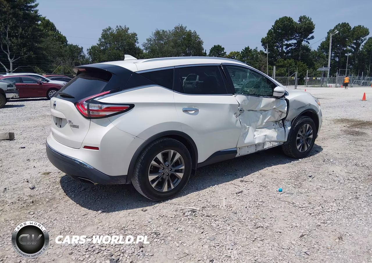 2017 Nissan Murano Sl VIN:5N1AZ2MG9HN168811 - 4