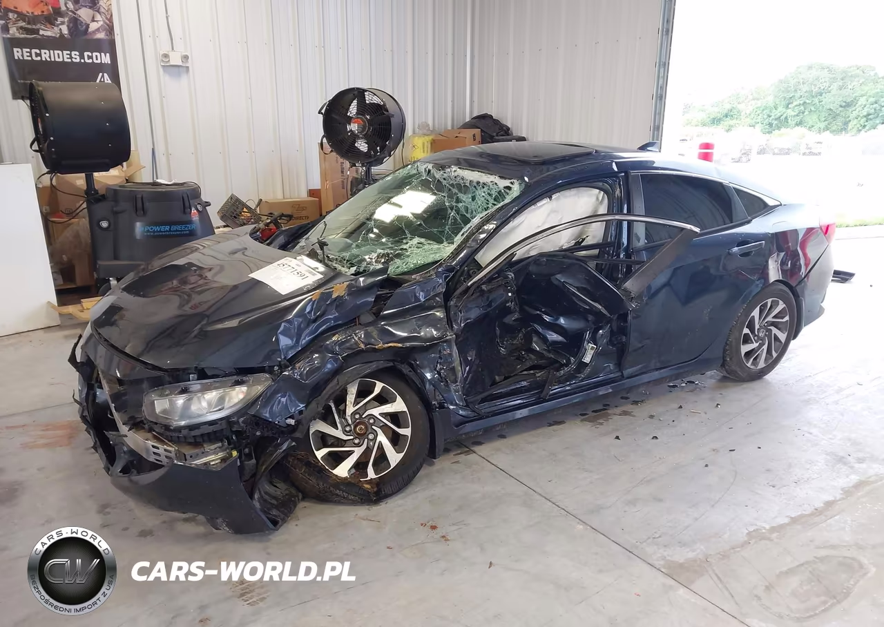 2017 Honda Civic Ex VIN:19XFC2F76HE011573 - 2