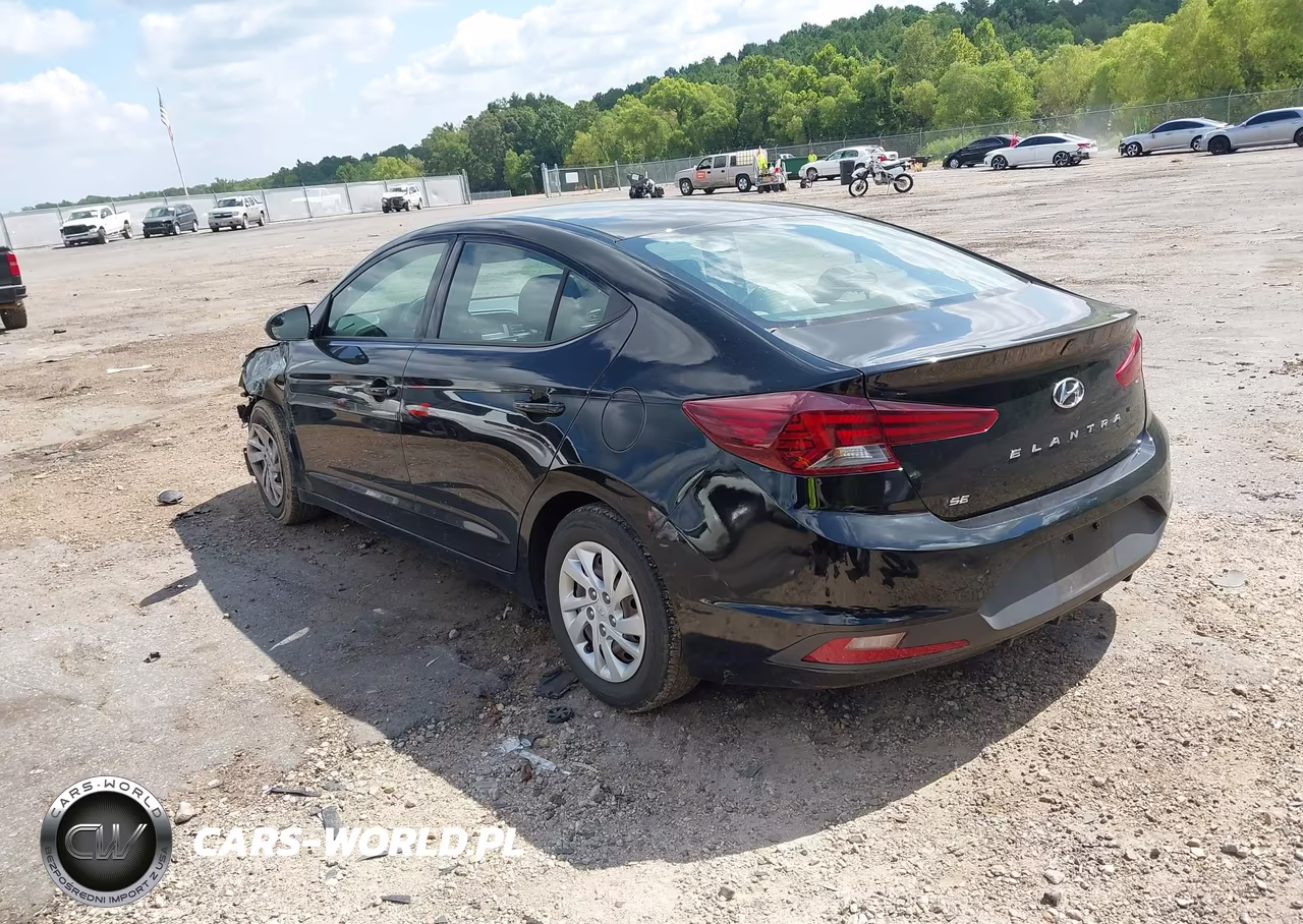 2020 Hyundai Elantra Se VIN:5NPD74LFXLH546591 - 3