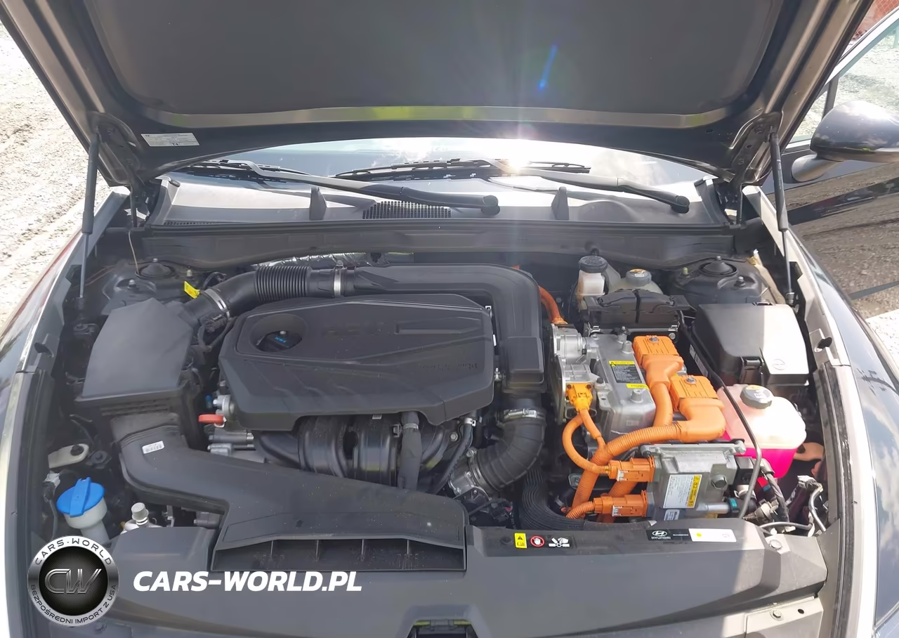 2021 Hyundai Sonata Blue VIN:KMHL24JJXMA030110 - 10