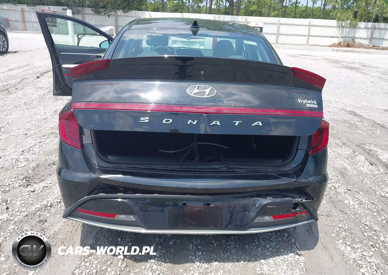 2021 Hyundai Sonata Blue VIN:KMHL24JJXMA030110 - 6