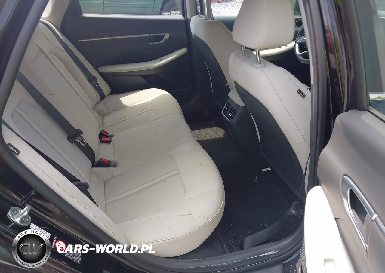 2021 Hyundai Sonata Blue VIN:KMHL24JJXMA030110 - 8