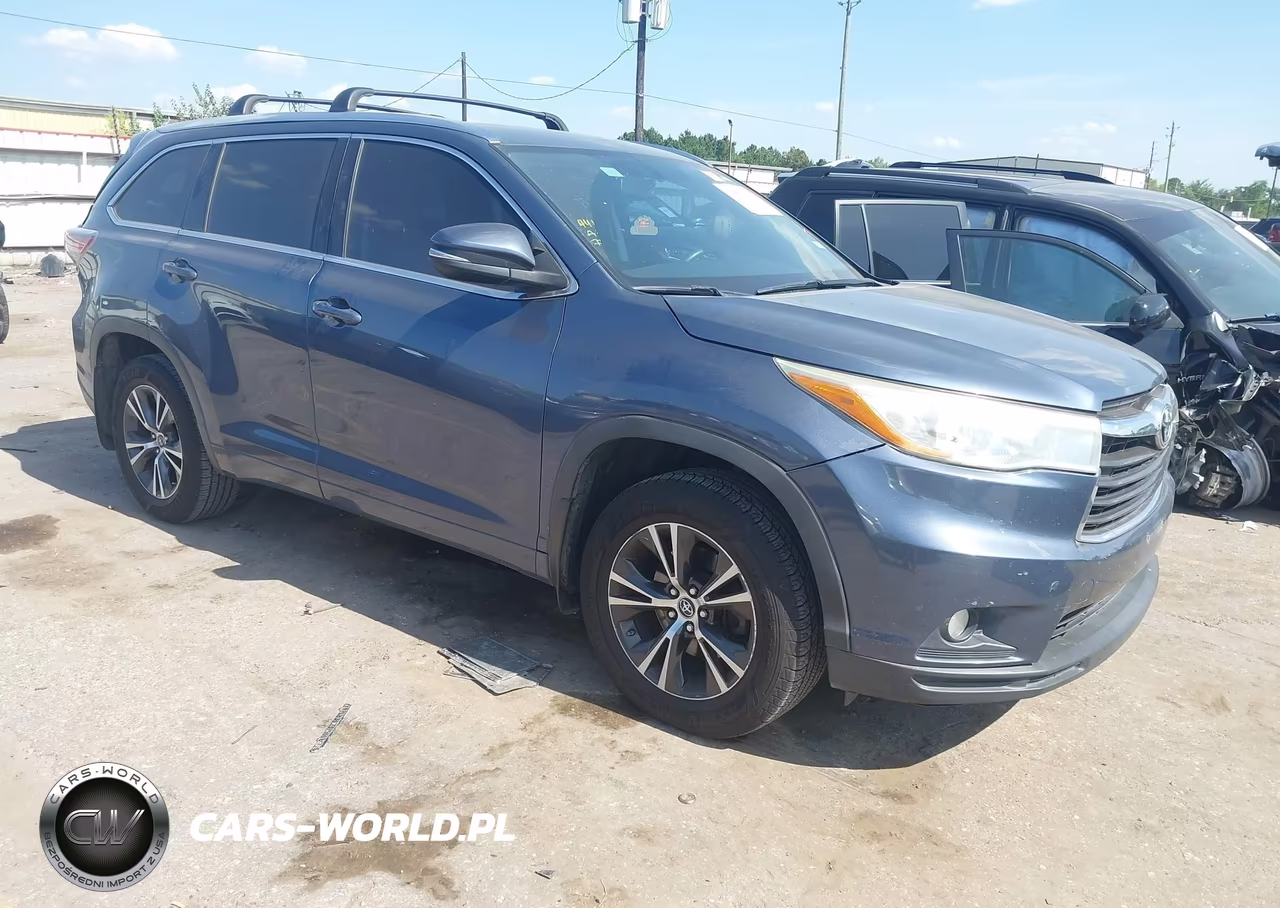 2016 Toyota Highlander Xle V6 – zdjęcie 1 z 16