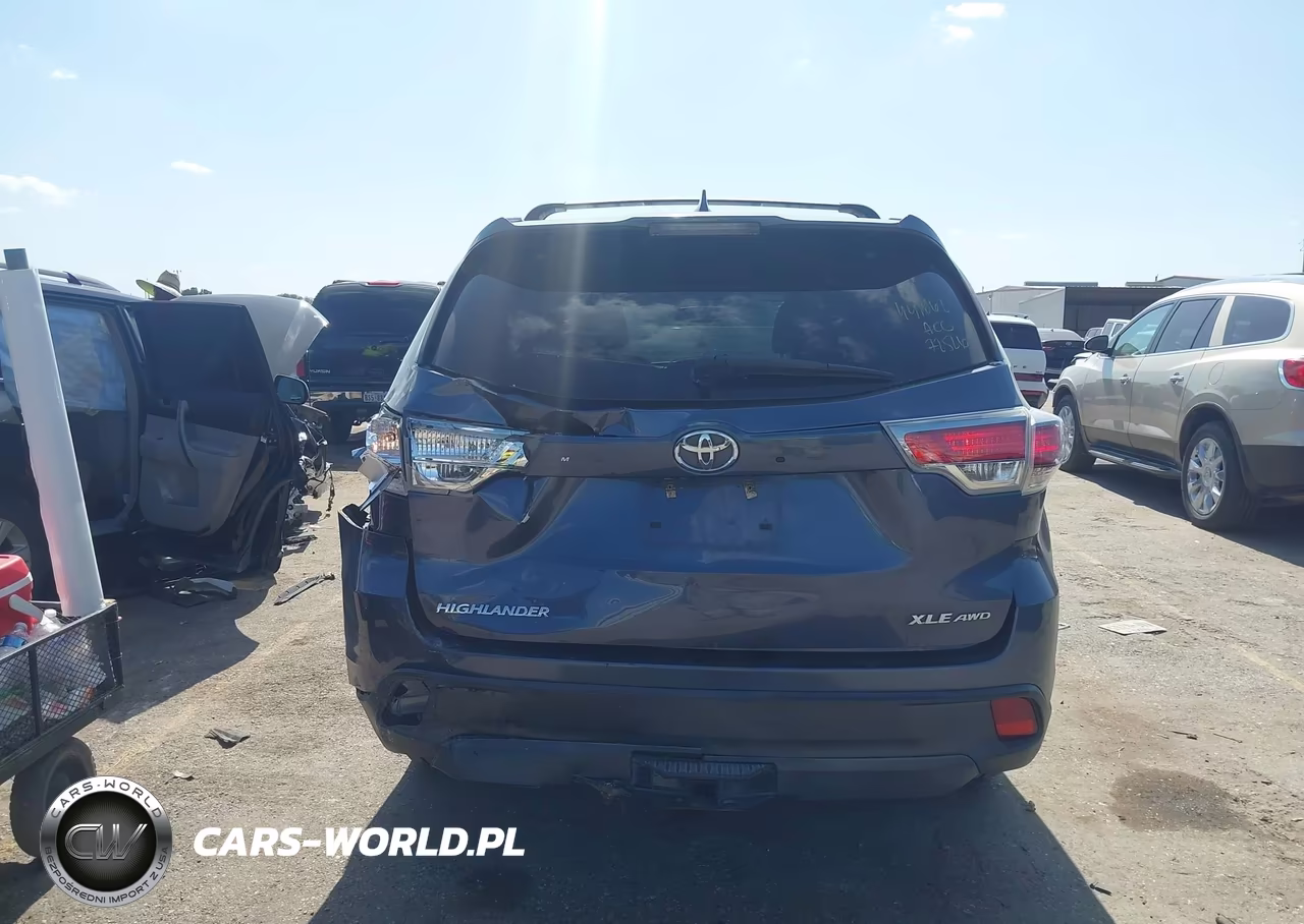2016 Toyota Highlander Xle V6 VIN:5TDJKRFH2GS250766 - 16