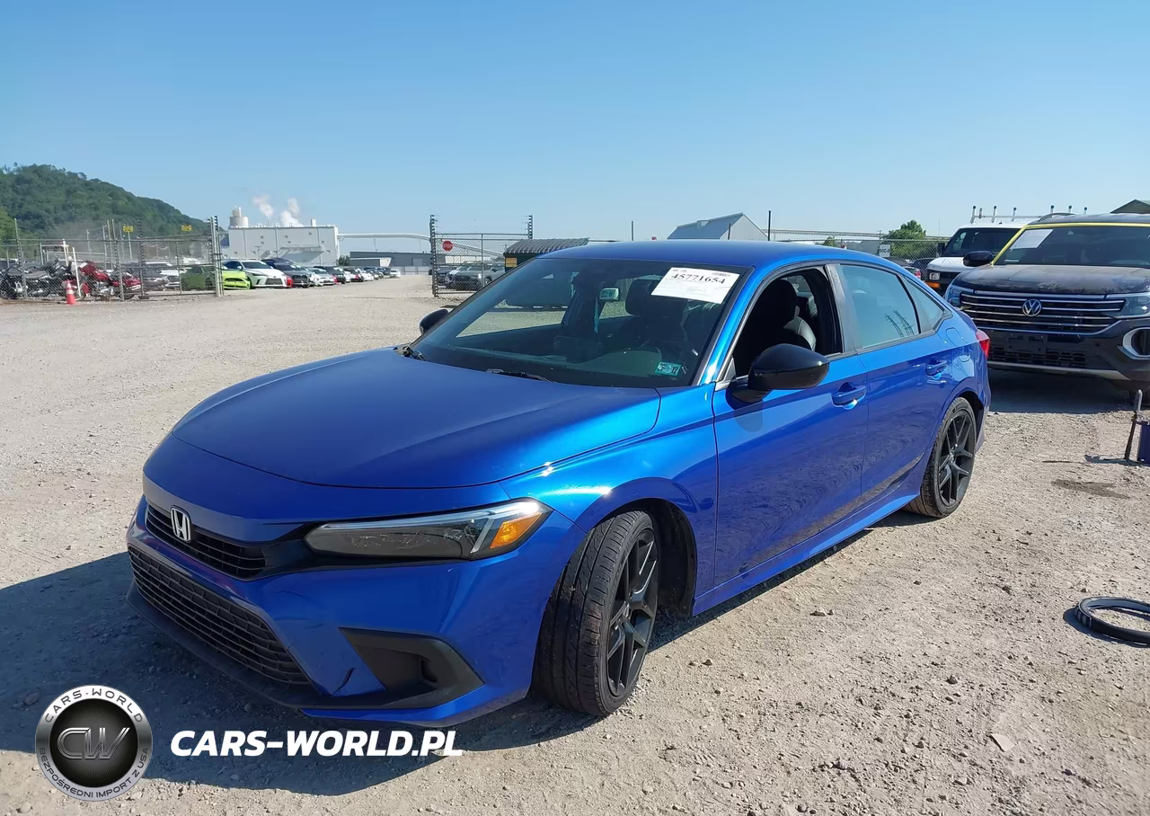 2022 Honda Civic Sport VIN:2HGFE2F50NH578775 - 2