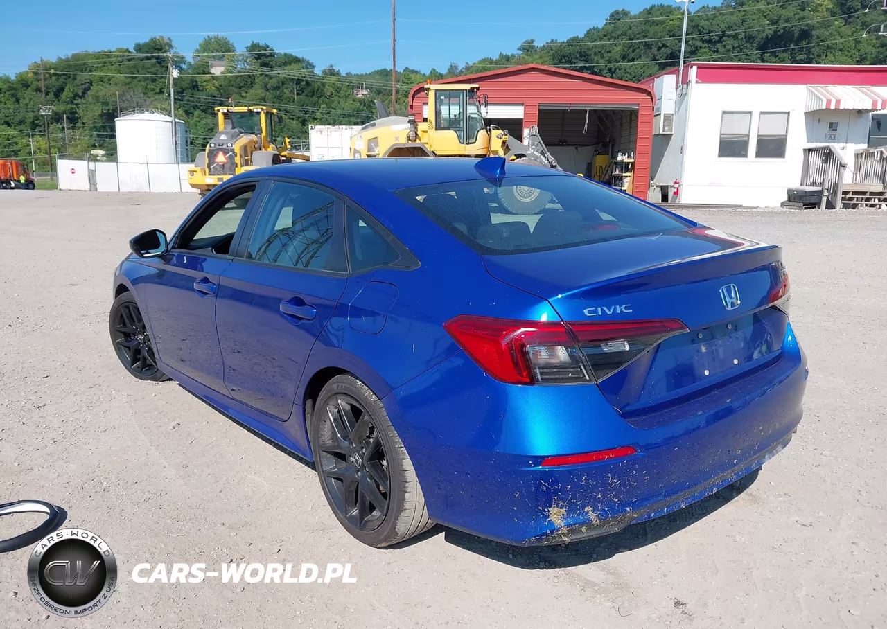 2022 Honda Civic Sport VIN:2HGFE2F50NH578775 - 3