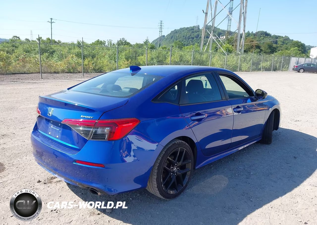 2022 Honda Civic Sport VIN:2HGFE2F50NH578775 - 4