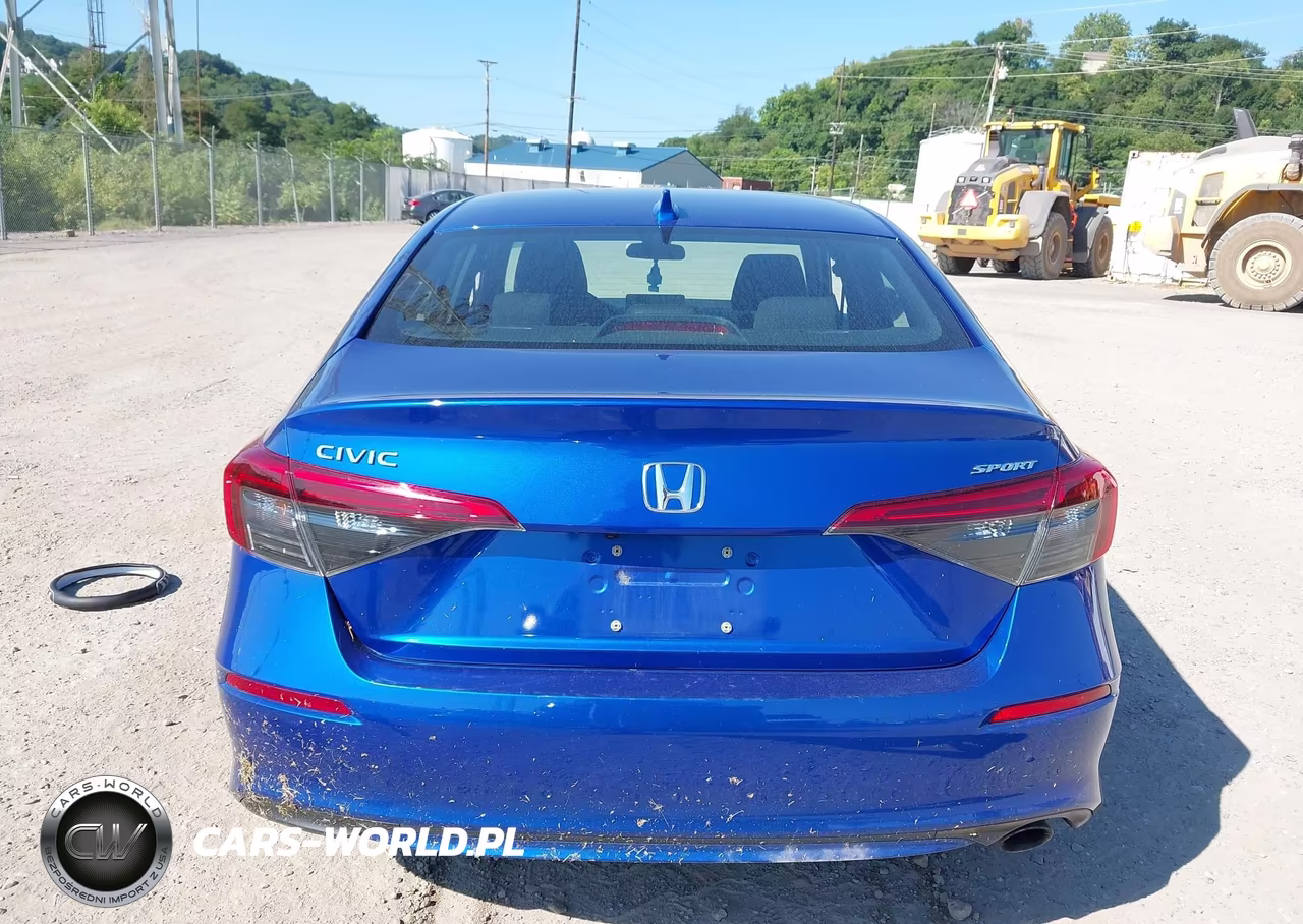 2022 Honda Civic Sport VIN:2HGFE2F50NH578775 - 6