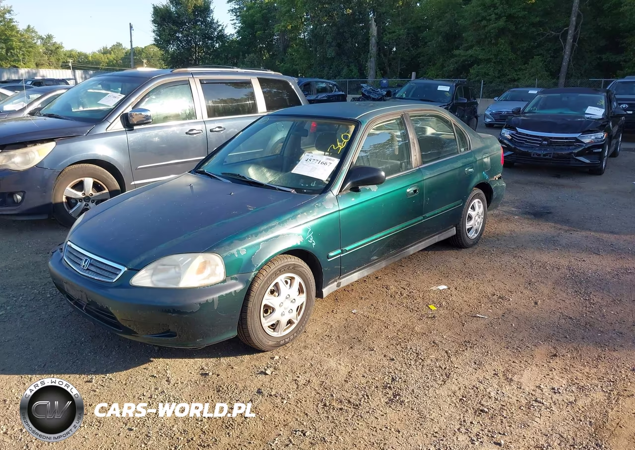 1999 Honda Civic Value Package VIN:2HGEJ6610XH581061 - 2