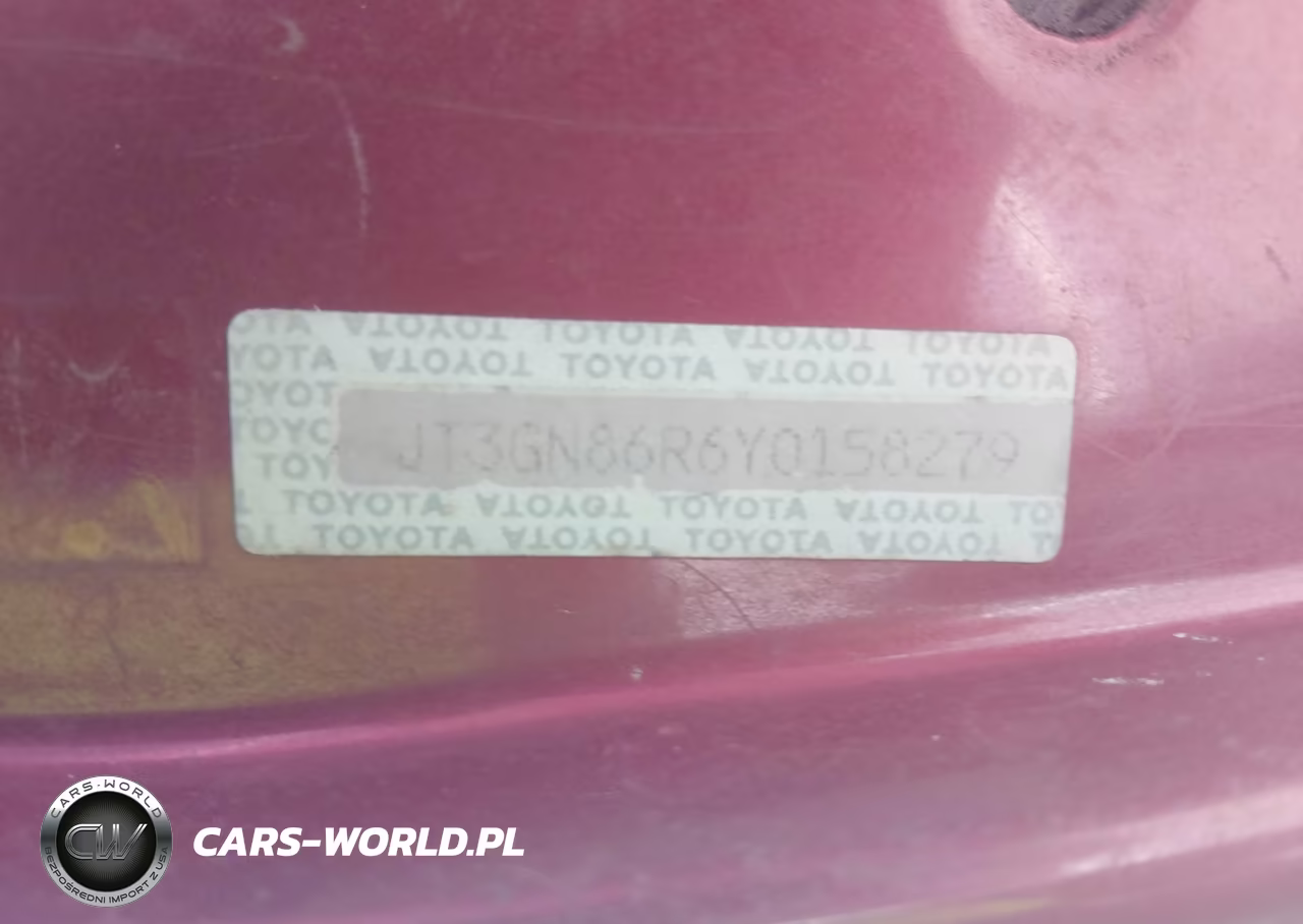 2000 Toyota 4Runner Sr5 V6 VIN:JT3GN86R6Y0158279 - 9