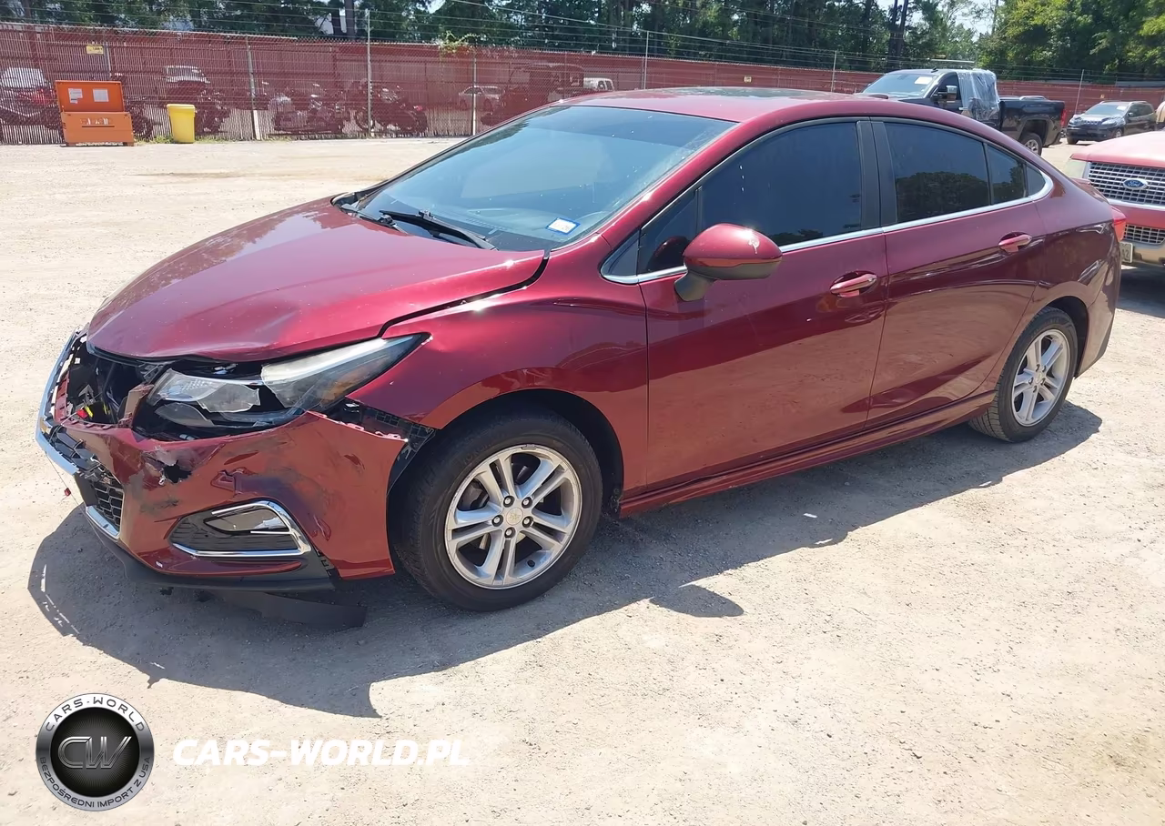 2016 Chevrolet Cruze Lt Auto VIN:1G1BE5SM9G7249947 - 2