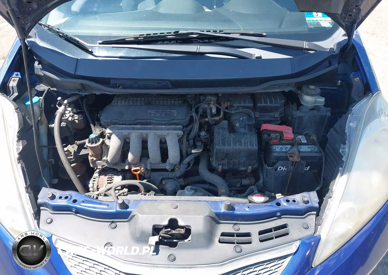 2009 Honda Fit Sport VIN:JHMGE884X9S021282 - 10