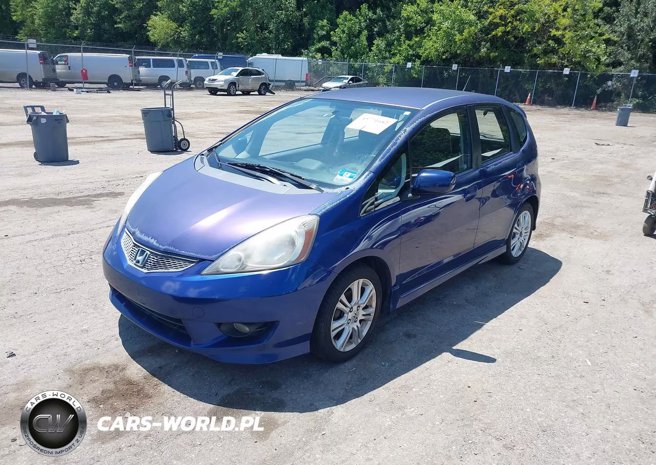 2009 Honda Fit Sport VIN:JHMGE884X9S021282 - 2
