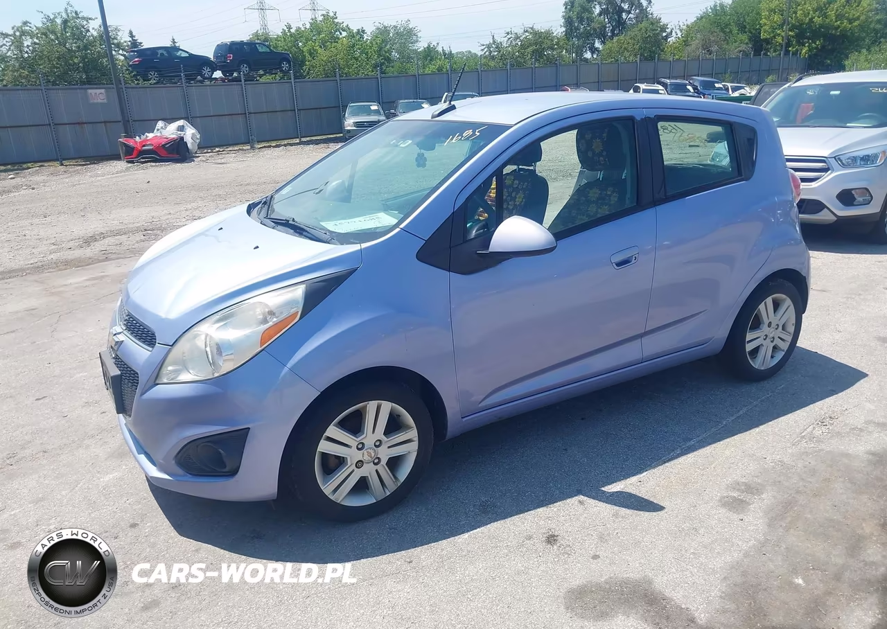 2014 Chevrolet Spark Ls Auto VIN:KL8CB6S91EC490145 - 2