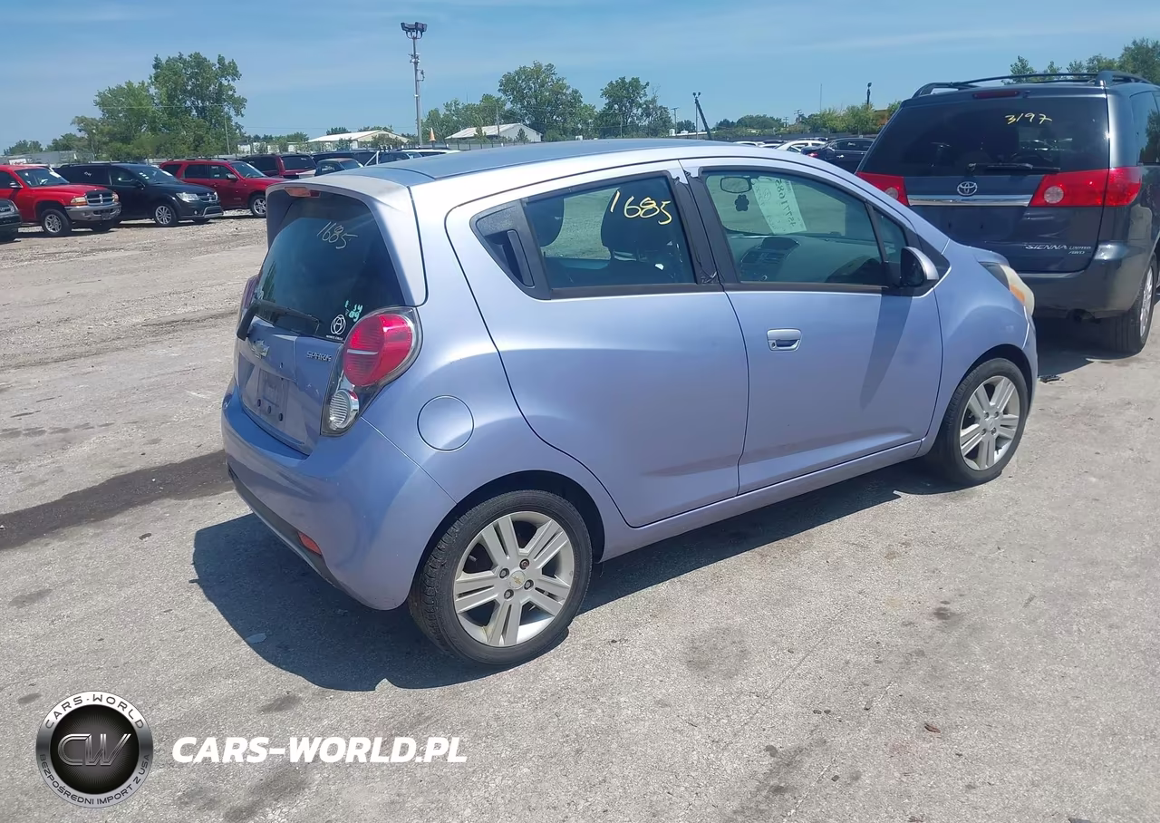 2014 Chevrolet Spark Ls Auto VIN:KL8CB6S91EC490145 - 4