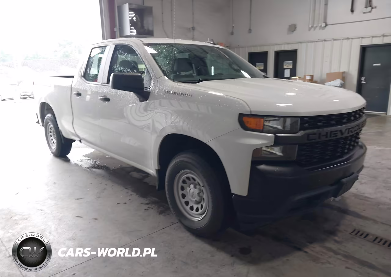 2020 Chevrolet Silverado 1500 4Wd Standard Bed Wt VIN:1GCRYAEK8LZ326256 - 1