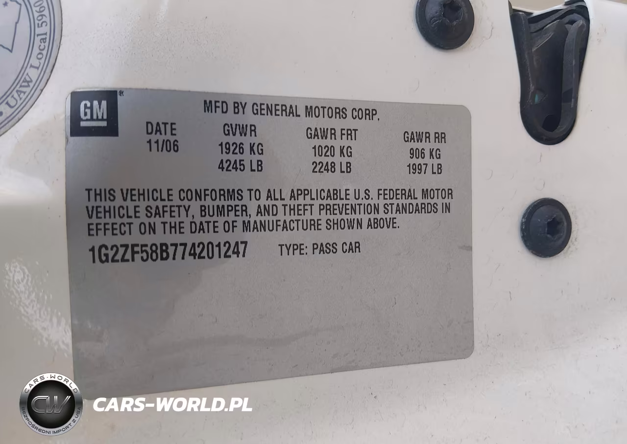 2007 Pontiac G6 Value Leader VIN:1G2ZF58B774201247 - 9