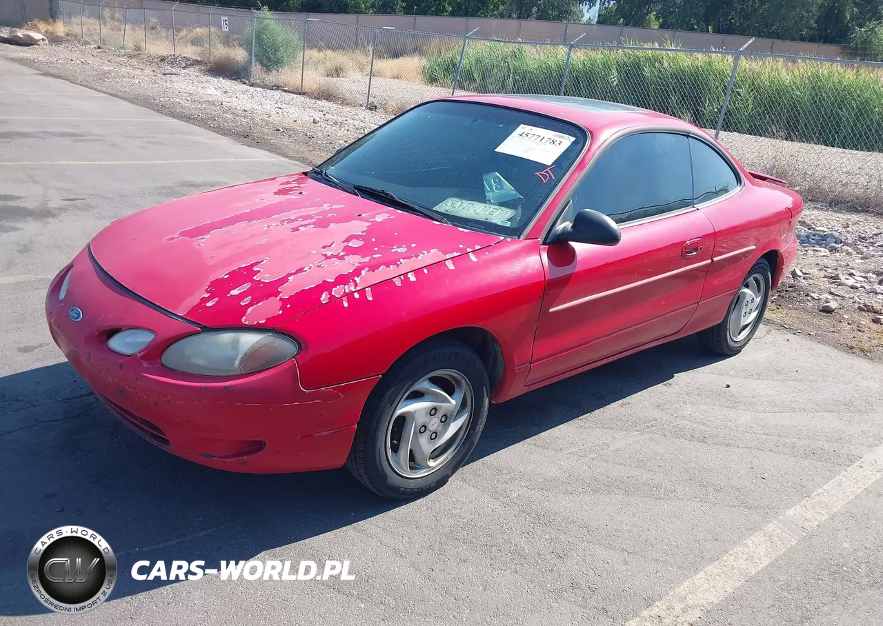2001 Ford Escort Zx2 VIN:3FAFP113X1R170376 - 2