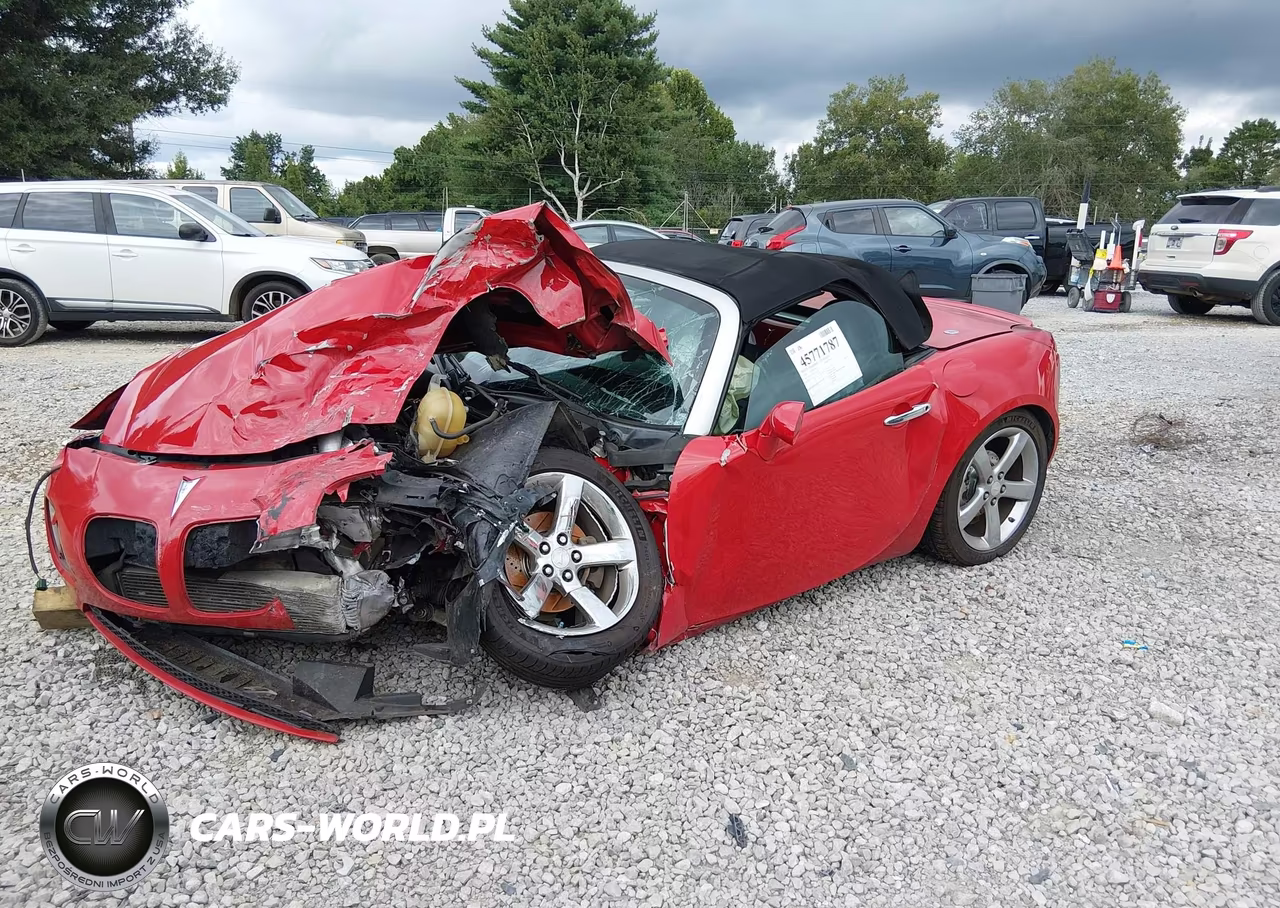 2008 Pontiac Solstice Gxp VIN:1G2MG35X78Y109755 - 2